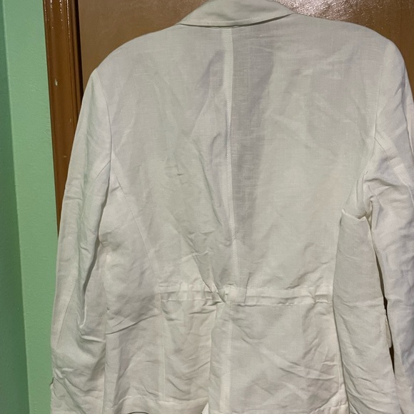 Calvin Klein Women's White Jacket - Picture 4 of 8